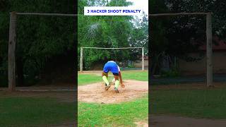 3 Top Hacker Penalty Shoot Tricks 🔥🔥 unluckyboy football trending soccer shorts [upl. by Lehcim]