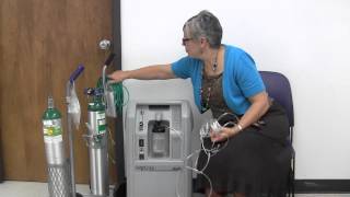 Oxygen Concentrator Demonstration [upl. by Gabler388]