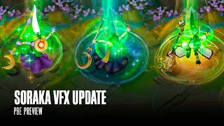 Soraka VFX Update  League of Legends [upl. by Elicia872]