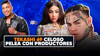 Tekashi 69 celoso pelea con productores  Ronny Jiménez  El Bochinche [upl. by Ahsircal861]