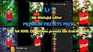 Top 40 Xmp Premium Presets Lightroom Presets Free 2024 Pack Free Download [upl. by Itsyrk385]