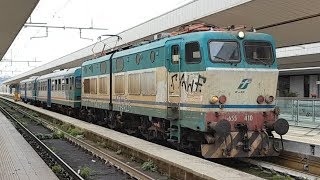 Treni merci e Invii alla stazione di Pescara Centrale [upl. by Euginomod]