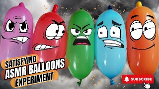 Satisfying Balloon Rubbing Sound Effect Video for Stress Relief  Making Slime With Funny Balloons [upl. by Snave896]