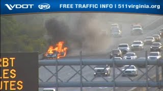 Car Fire In Virginia Beach VA [upl. by Thora]