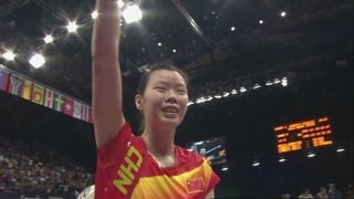 Chinas Li Xuerui Wins Badminton Singles Gold  London 2012 Olympics [upl. by Daenis]