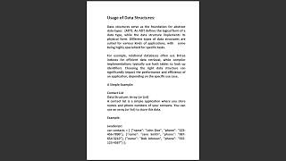 2 What is the Usage of Data Structure Abstract Data Type  JavaScript Contact List [upl. by Noir]