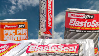 Pioneer Pro Roofing  How To Use Pioneer Pro ElastoSeal and PVC Pipe Jointing PVC Solvent Cement [upl. by Nrev707]