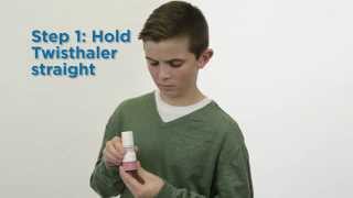 How to use a twisthaler inhaler [upl. by Eentihw]