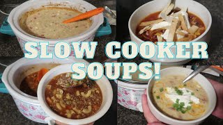 QUICK AND EASY SLOW COOKER SOUPS  DUMP AND GO RECIPES  DISHING DELIGHTS [upl. by Cunningham]