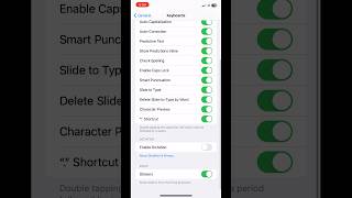 How to turn ON voice dictation on iPhone iphonetricks iphone dictation turnon iphonetips ios [upl. by Anilac]