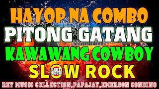 PITONG GATANGHAYOP NA COMBO💖BEST SLOW ROCK LOVE SONGS NONSTOP BY REY MUSIC PAPAJAY EMERSON BUDDY [upl. by Yerhpmuh116]