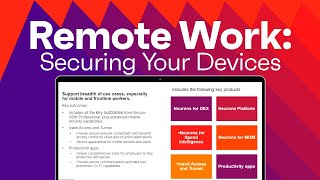 Practical Demo Managing Device Security in the Remote Work Era [upl. by Sanford]