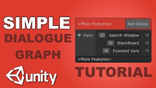 UNITY DIALOGUE GRAPH TUTORIAL  Variables and Search Window [upl. by Sutherland30]