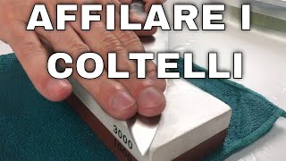 Come affilare i coltelli con la pietra [upl. by Casilda]