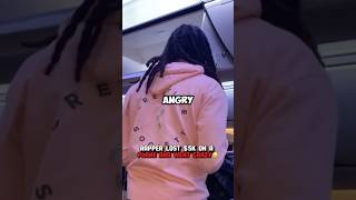 Rapper Lost 5000 on a Plane And Went CRAZY😳 [upl. by Isewk]