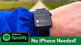 How to use Spotify on Apple Watch without iPhone  FINALLY [upl. by Evangelist356]