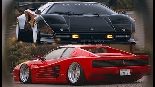 LAMBORGHINI COUNTACH VS FERRARI TESTAROSSA  Versus Series [upl. by Doxia792]