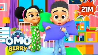 Pajama Party Song  More  OmoBerry  Kids Songs  Sing Along Songs  Brain Breaks For Kids [upl. by Bever242]