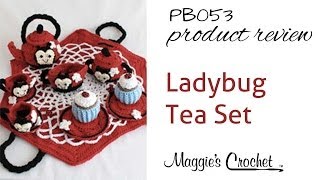 Ladybug Tea Set Product Review PB053 [upl. by Lilybel]