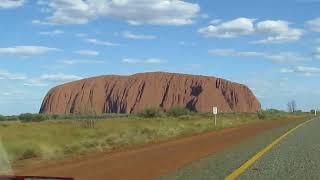 Driving to UluruAyers Rock 27112013 [upl. by Notac]