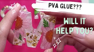 How to Prevent Overspilled Resin by Using PVA Glue  Resin Hacks and Tricks [upl. by Sheba410]