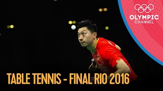 Mens Singles Table Tennis Final  Full Match  Rio 2016 Replays [upl. by Enamrahc]