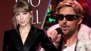 Taylor Swift REACTS to Ryan Goslings All Too Well Spoof on SNL [upl. by Karrie745]