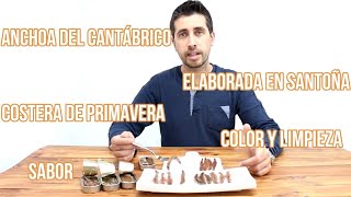 Las mejores Anchoas de Santoña qué hay que saber para que no te engañen  Anchoasdeluxe [upl. by Yhtnomit]