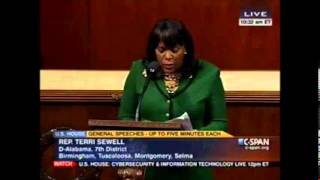 Rep Sewell Reads an Excerpt from MLKs quotLetter from Birmingham Jailquot on the House Floor [upl. by Madid]