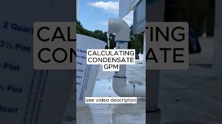 See video description for a detailed example of calculating condensate gpm hvac [upl. by Solberg]