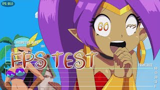 Shantae and the Seven Sirens  Nintendo Switch FPS Test [upl. by Erdah]