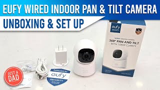 eufy Security Indoor Camera C210 with 360 degree Pan amp Tilt UNBOXING amp SET UP [upl. by Psyche]