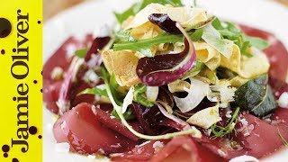 Omelette Salad amp Bresaola  Jamie at Home [upl. by Lazar]