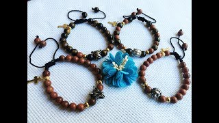 COMO HACER PULSERA MASCULINA COMO HACER PULSERAS DE HOMBRE TUTORIAL DE PULSERAS DE MODA MASCULINA [upl. by Haslett336]