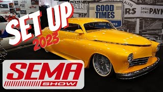 SEMA 2023 Sneak Peak on Set Up Day  Las Vegas [upl. by Schlesinger304]