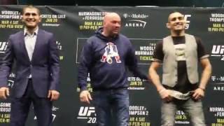 UFC 209 Careos Woodley vs Wonderboy 2  Nurmagomedov vs Ferguson [upl. by Eimma320]