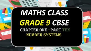 G9C1P10 Operations on Real Numbers operationsonrealnumbers [upl. by Tyoh]