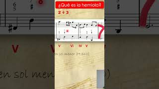 ¿Qué es la Hemiola analisismusical cadencia music classicalmusic [upl. by Leber921]