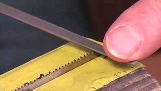 Saws Part 1 Saw Techniques amp Sharpening a Rip Saw [upl. by Neraa]