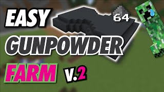 SIMPLE AUTO CREEPER FARM  AUTO GUNPOWDER👌 10000 GUNPOWDER PER HOUR When STACKED [upl. by Nalyac499]