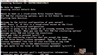 Part1 How to install Pulse Secure as a VM [upl. by Evannia]