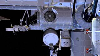 Bigelow Expandable Activity Module Installation Animation [upl. by Isma787]