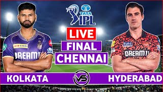 IPL 2024 Final Live KKR vs SRH Final Live  Kolkata Knight Riders vs Sunrisers Hyderabad Final Live [upl. by Rivers]