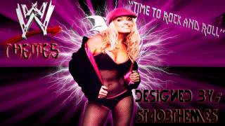 Trish Stratus 3rd WWE Theme Song quotTime to Rock and Rollquot [upl. by Boorman280]