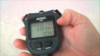 Ultrak 494 Stopwatch [upl. by Kenton224]