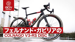 プロバイク紹介 フェルナンド・ガビリア（UAE チーム・エミレーツ）のコルナゴ V3RS DISC [upl. by Rondi461]