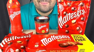 ASMR Maltesers Chocolate Party Mukbang 몰티져스 리얼사운드 먹방 Eating Sounds [upl. by Nylarahs]