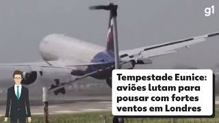 🔴 POUSOCARANGUEJO ENTENDA A MANOBRA QUE PERMITIU POUSO DE AVIÕES DURANTE TEMPESTADE EM LONDRES [upl. by Rramal]