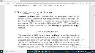 152 citric acid cycle  succinyl thiokinase succinic dehydrogenase [upl. by Marcy]