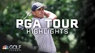 2024 Wyndham Championship Round 2  PGA Tour Highlights  Golf Channel [upl. by Aicaca]